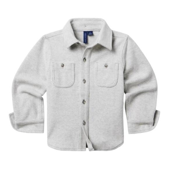 Janie and Jack Other - 🆕 Janie and Jack NWT “The Sweater Shirt.” Gray Heather. Size 8